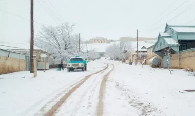 Bu ərazilərə qar yağıb - FAKTİKİ HAVA