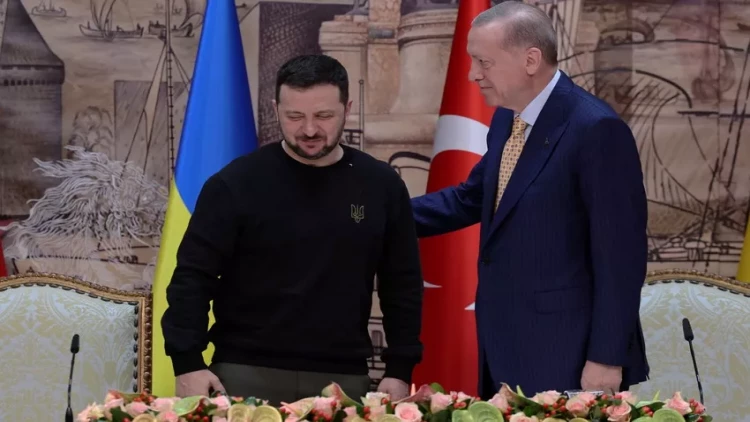 Zelenski Türkiyədədir
