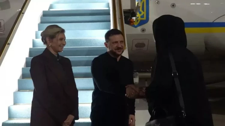 Zelenski BƏƏ-yə getdi