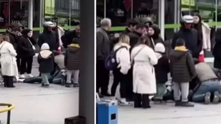 Yolda mübahisə etdiyi adamı 1 SiLLƏ ilə ÖLDÜRDÜ - VİDEO - FOTO