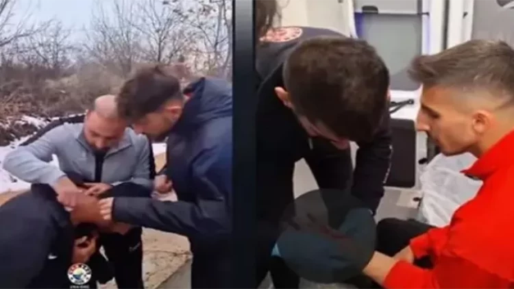 Türkiyədə futbol komandanın avtobusuna hücum - yaralılar var - VİDEO