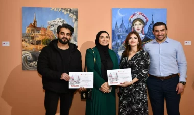 “Macarıstan Azərbaycan rəssamlarının gözü ilə” sərgisi. Layihənin üçüncü mərhələsi - FOTOlar