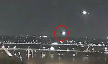 ABŞ-dəki dəhşətli təyyarə qəzasının ANBAAN VİDEOsu