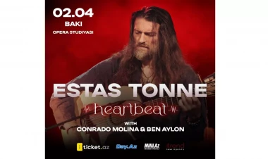 ESTAS TONNE ilk dəfə Azərbaycanı beynəlxalq Heartbeat turu çərçivəsində ziyarət edəcək!
