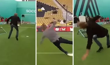 Bir zamanların ulduz futbolçusunun son halı azarkeşləri ÜZDÜ - VİDEO