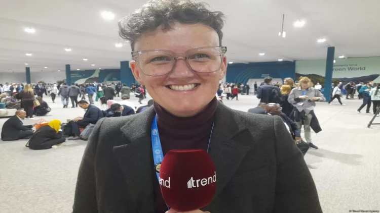 COP29 konfransı bəşəriyyət üçün olduqca vacib əhəmiyyət daşıyır - Tricia Kroasdell