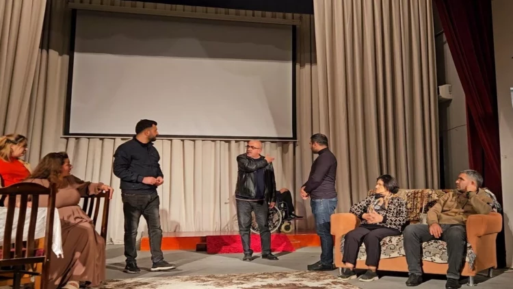 “Regionlarda peşəkar teatr dərsləri”: layihənin budəfəki ünvanı Ağdam teatrı olub - FOTO