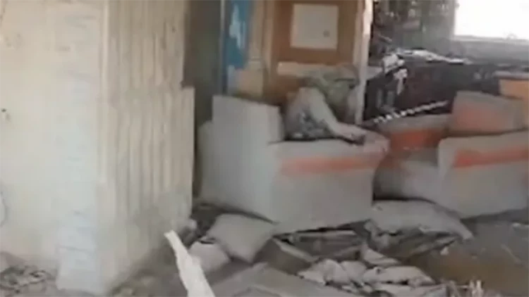 HƏMAS lideri ölümündən dəqiqələr əvvəl - VİDEO