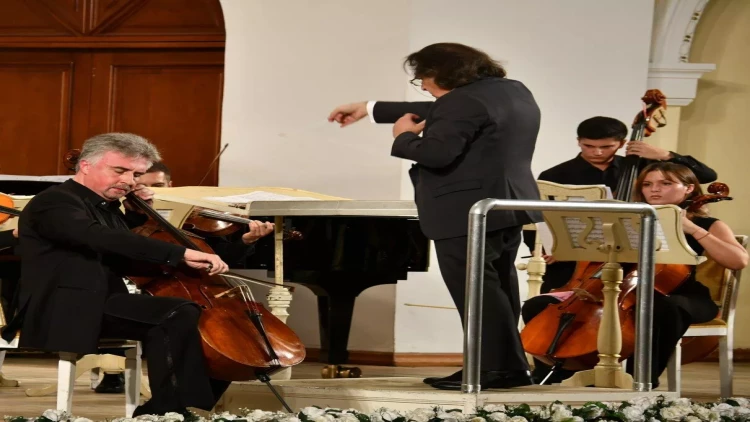 Filarmoniyada Q.Qarayev adına Dövlət Kamera Orkestrinin konserti keçirilib - FOTO