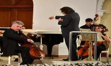Filarmoniyada Q.Qarayev adına Dövlət Kamera Orkestrinin konserti keçirilib - FOTO