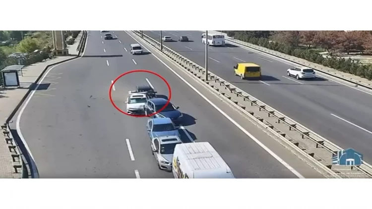 Bakıda ani diqqətsizliyin səbəb olduğu qəzaların ANBAAN GÖRÜNTÜLƏRİ