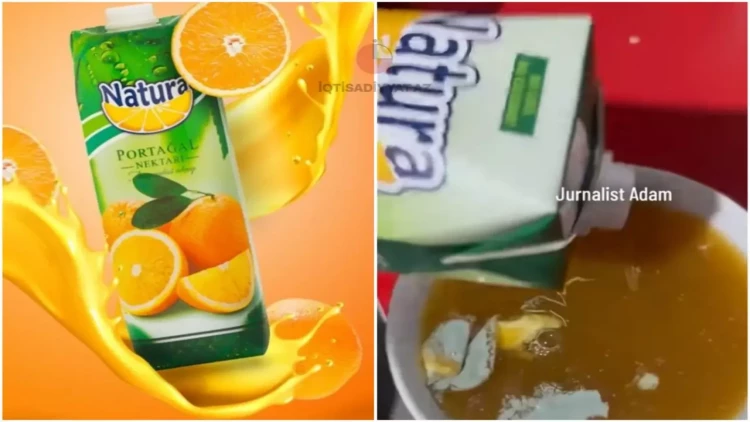 “Natura” şirəsinin içərisindən kif çıxdı - VİDEO