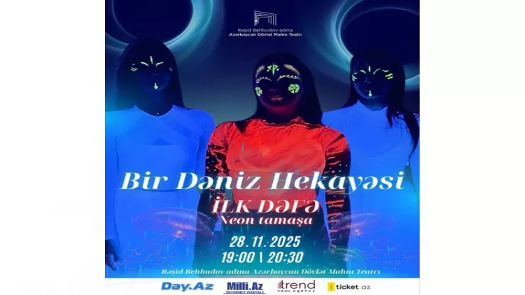 Rəşid Behbudov adına Azərbaycan Dövlət Mahnı Teatrında ilk dəfə - NEON TAMAŞA! - VİDEO