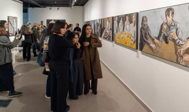 YAY Qalereyası gənc rəssam Mouk-un (Əli İsrafilov) “Asta-asta” adlı yeni fərdi sərgisini təqdim edib - FOTO