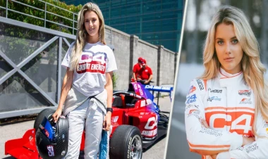 Ən cazibədar yarış sürücüsünün böyük arzusu - FOTOSESSİYA