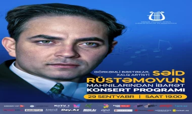 Görkəmli bəstəkar Səid Rüstəmovun mahnılarından ibarət konsert baş tutacaq