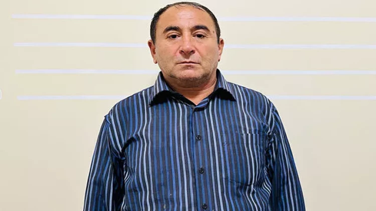 Balakəndə tapança ilə gəzən şəxs tutuldu - FOTO