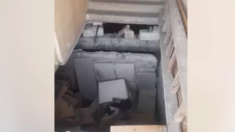 Binanın pilləkəninin çökməsi ilə bağlı rəsmi açıqlama - YENİLƏNİB - VİDEO