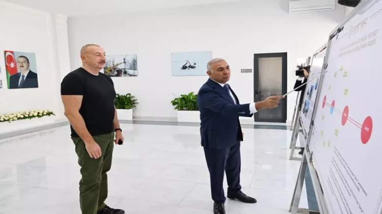 İlham Əliyev Kəlbəcərdə “İstisu” yarımstansiyasının açılışında iştirak edib - VİDEO - FOTO