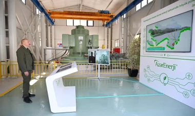 İlham Əliyev Kəlbəcərdə “Zar” KSES-in açılışında iştirak edib - VİDEO - FOTO