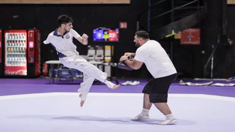 Paris-2024: Sabir Zeynalov rəqibini gözləyir