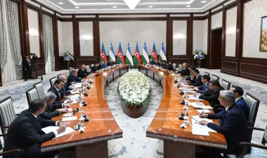 Daşkənddə Azərbaycan-Özbəkistan Ali Dövlətlərarası Şuranın birinci iclası keçirilib - VİDEO - FOTO
