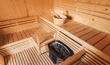 Bakıda sauna yanıb