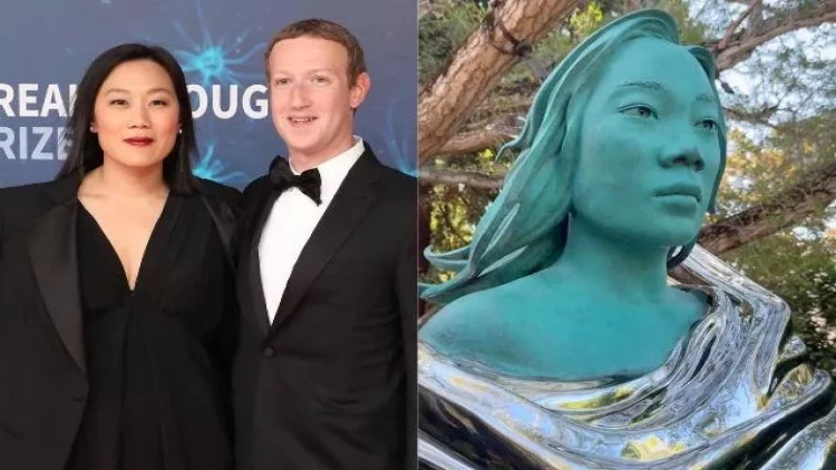 Arvadının şərəfinə heykəl ucaltdı - FOTOlar