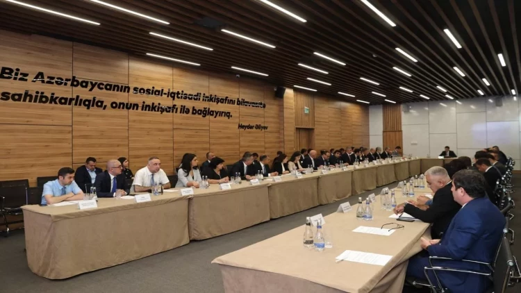 KOBİA yanında daimi fəaliyyət göstərən Koordinasiya Qrupunun ilk iclası keçirilib - FOTO