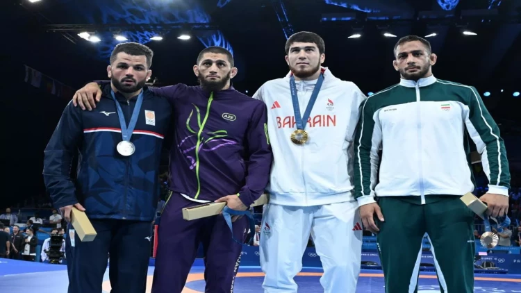 Maqomedxan Maqomedov mükafatlandırıldı - FOTO