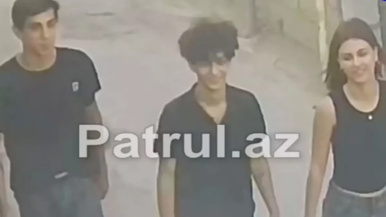 Bakıda qaz sayğacını sındıran gənclərin axtarışına başlanıldı - VİDEO