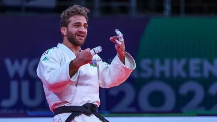 Erməni güləşçidən rüsvayçı hərəkət: Hidayətə bax! - VİDEO - FOTO