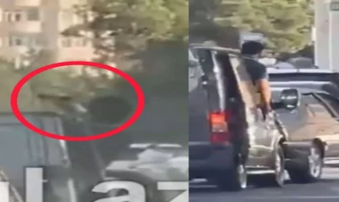 Yolda ətrafa tuşladığı oyuncaq tapança imiş... - YENİLƏNİB - VİDEO - FOTO