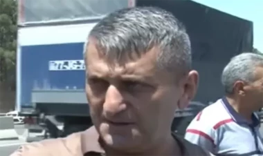 Qəzada aşan avtobusun sürücüsü danışdı - VİDEO