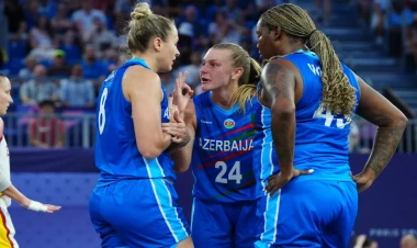 Paris-2024: Basketbolçularımız Almaniyaya qarşı