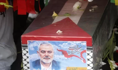 Haniyə dəfn olunur - YENİLƏNİB - FOTO