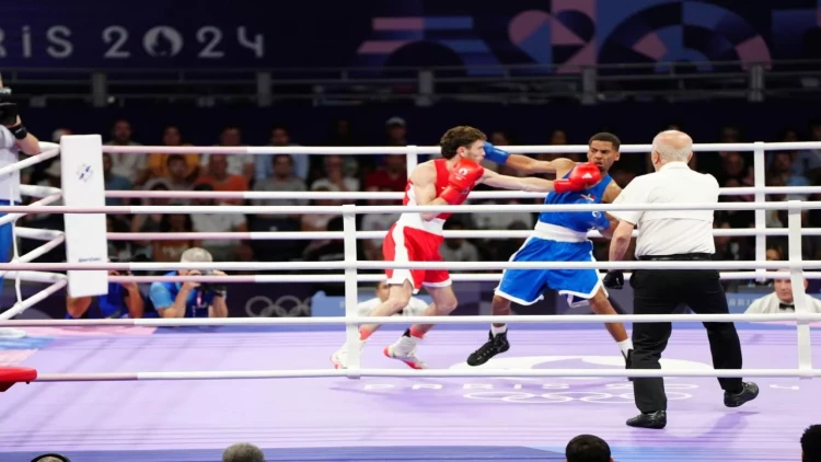 Paris-2024: Nicat Hüseynov ilk görüşünü keçirib - FOTO