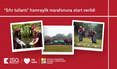 Ətraf mühitin mühafizəsində daha bir təşəbbüs: “Sıfır tullantı” həmrəylik marafonuna start verildi