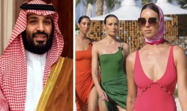 Səudiyyə Ərəbistanında ilk dəfə çimərlik geyimləri nümayiş olundu - FOTO