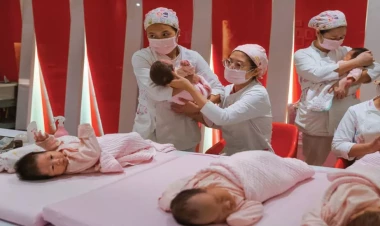 Çinlilərin sayı azalır