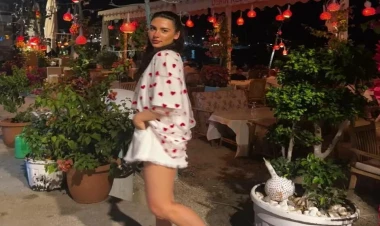 Rusiya millisinin azərbaycanlı gözəli Türkiyədə  belə dincəlir - FOTOlar