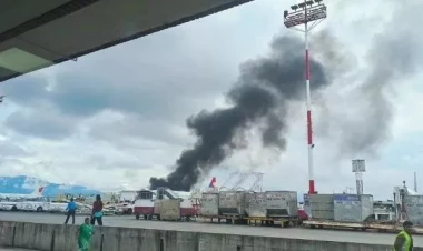 Nepalda dəhşətli qəza: Təyyarə yandı, ölənlər var