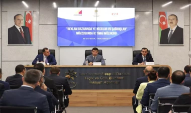 Reklam sektorunun inkişafına dair ictimai müzakirə təşkil olunub - FOTO