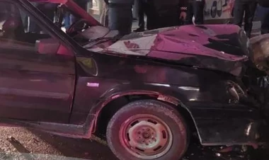 Aeroport şossesində zəncirvari qəza - FOTO