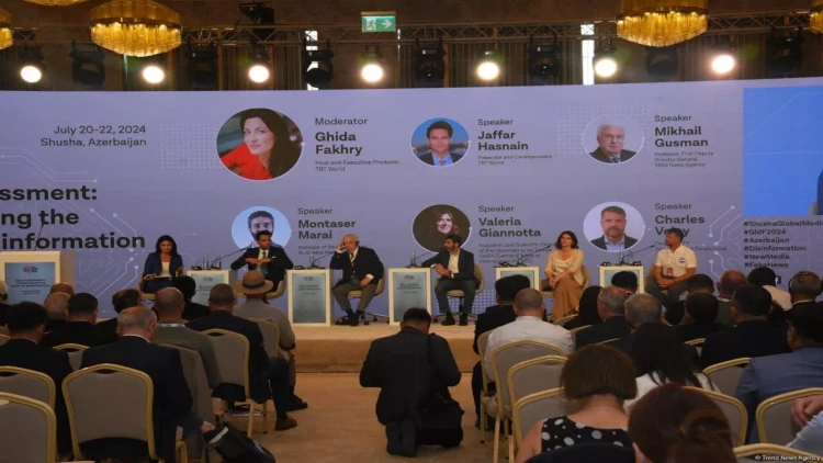 Şuşa Qlobal Media Forumu çərçivəsində panel müzakirələri keçirilib - Yenilənib - FOTO