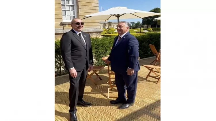 Prezident Viktor Orban ilə söhbət edib - VİDEO - FOTO