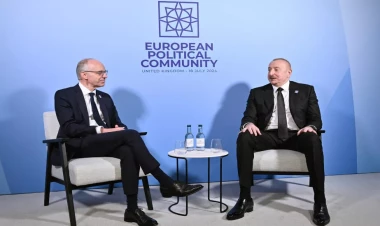 İlham Əliyev Lyuk Friden ilə görüşüb - VİDEO - FOTO