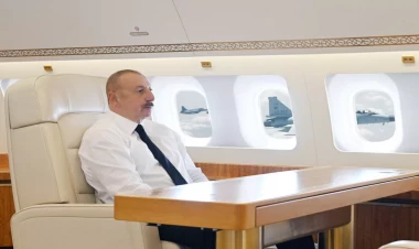 İlham Əliyev Pakistanın qırıcı təyyarələrini belə izlədi -  VİDEO