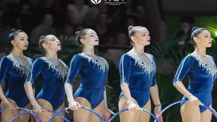 Bədii gimnastika üzrə yığmamız İspaniyada 3 medal qazandı