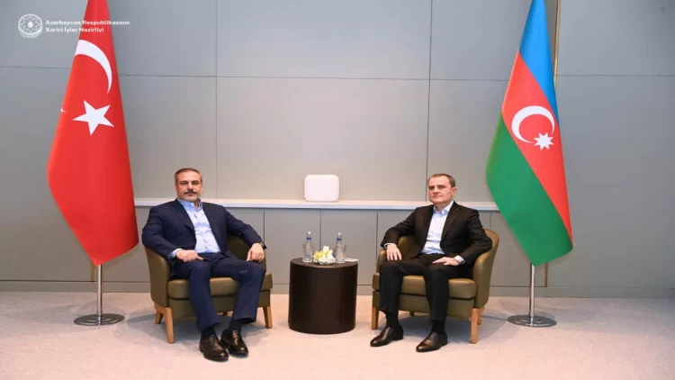 Ceyhun Bayramov və Hakan Fidan Şuşada görüşdü - FOTO